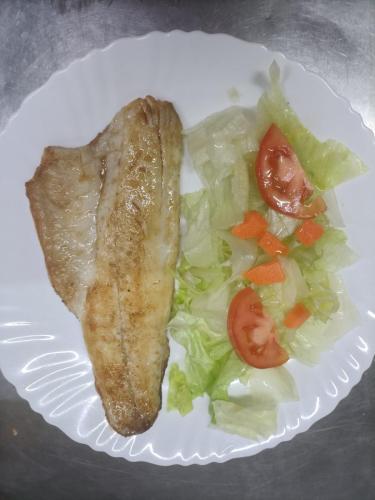 Merluza a la plancha